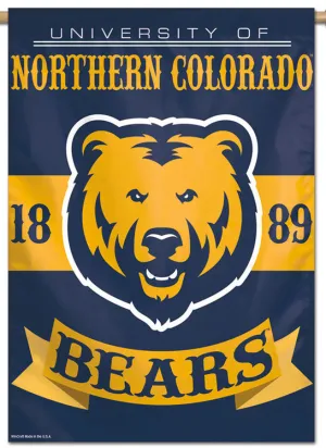 Northern Colorado Bears Official NCAA Team Logo NCAA Premium 28x40 Wall Banner - Wincraft Inc.