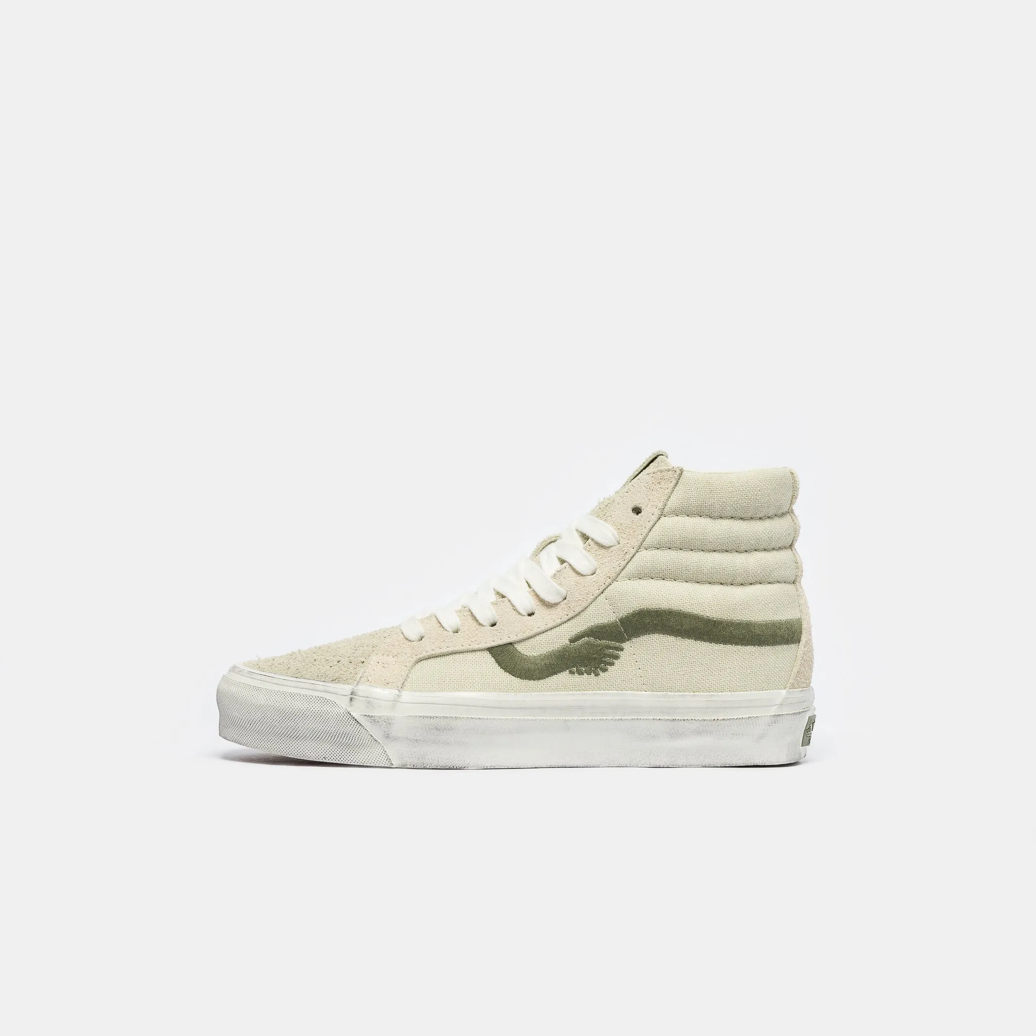 Notre LX Sk8-Hi Reissue 38 Sneaker in Bone White