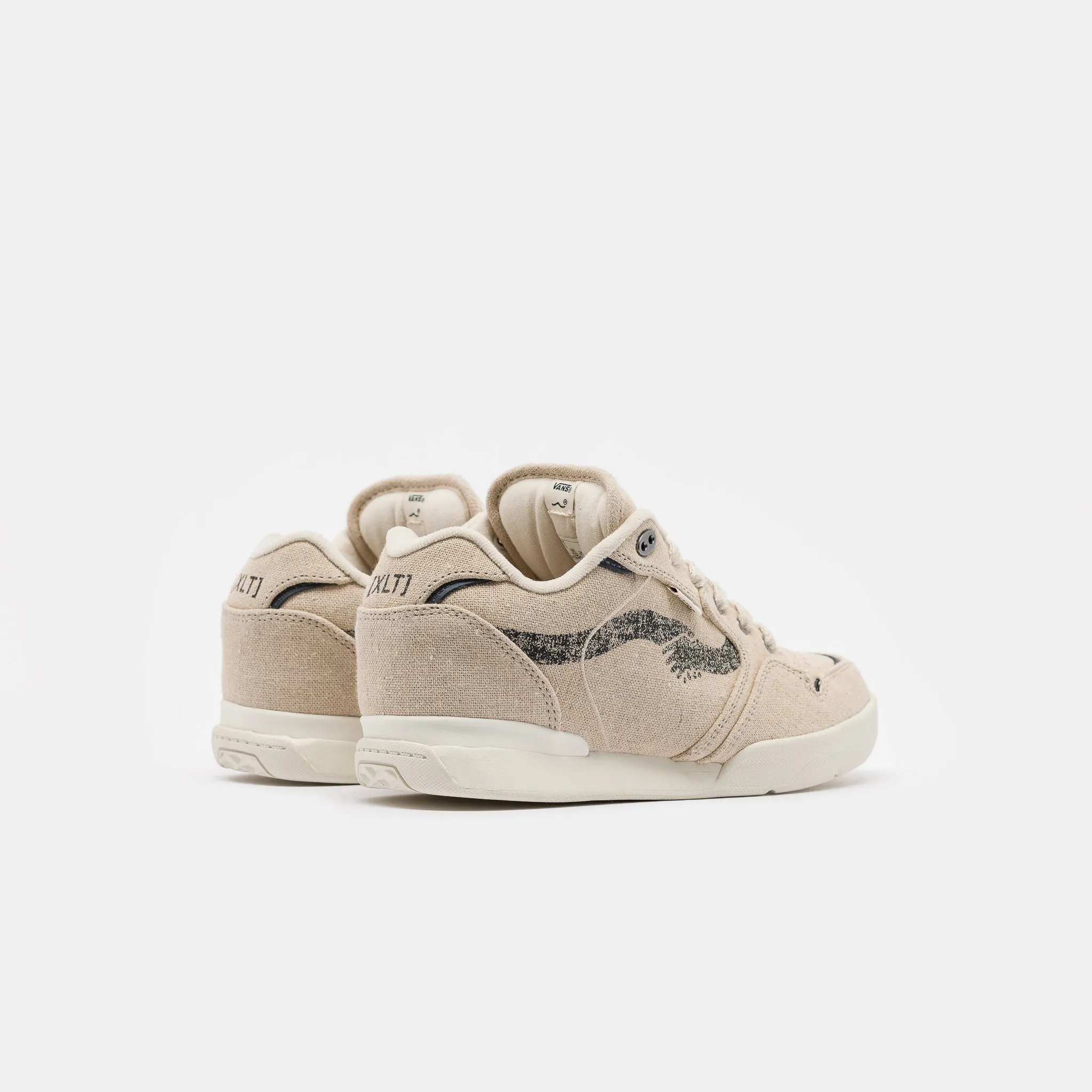 Notre Rowley XLT LX Sneaker in Linen/Silver