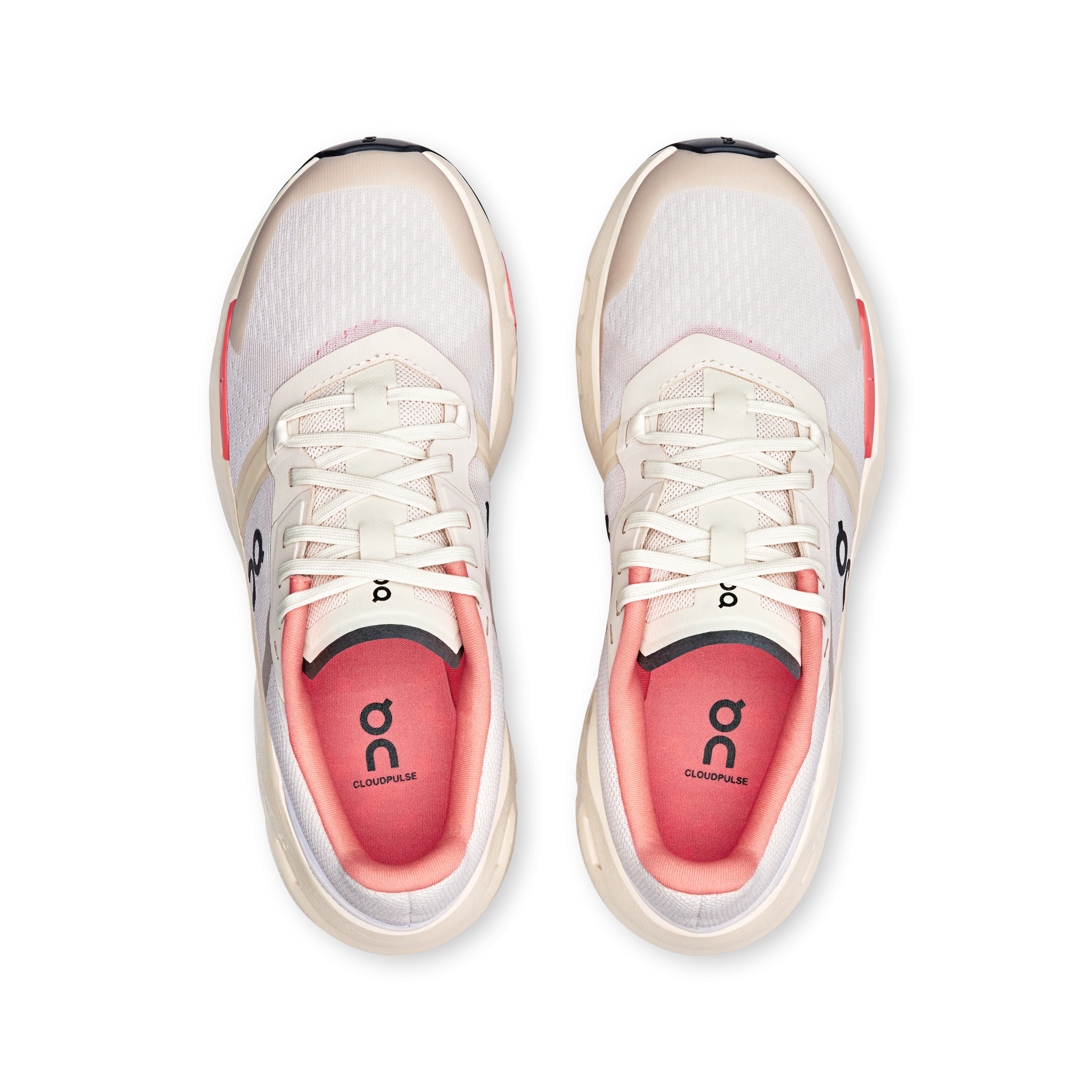 On Running Women's Cloudpulse Shoes - Cream / Salmon