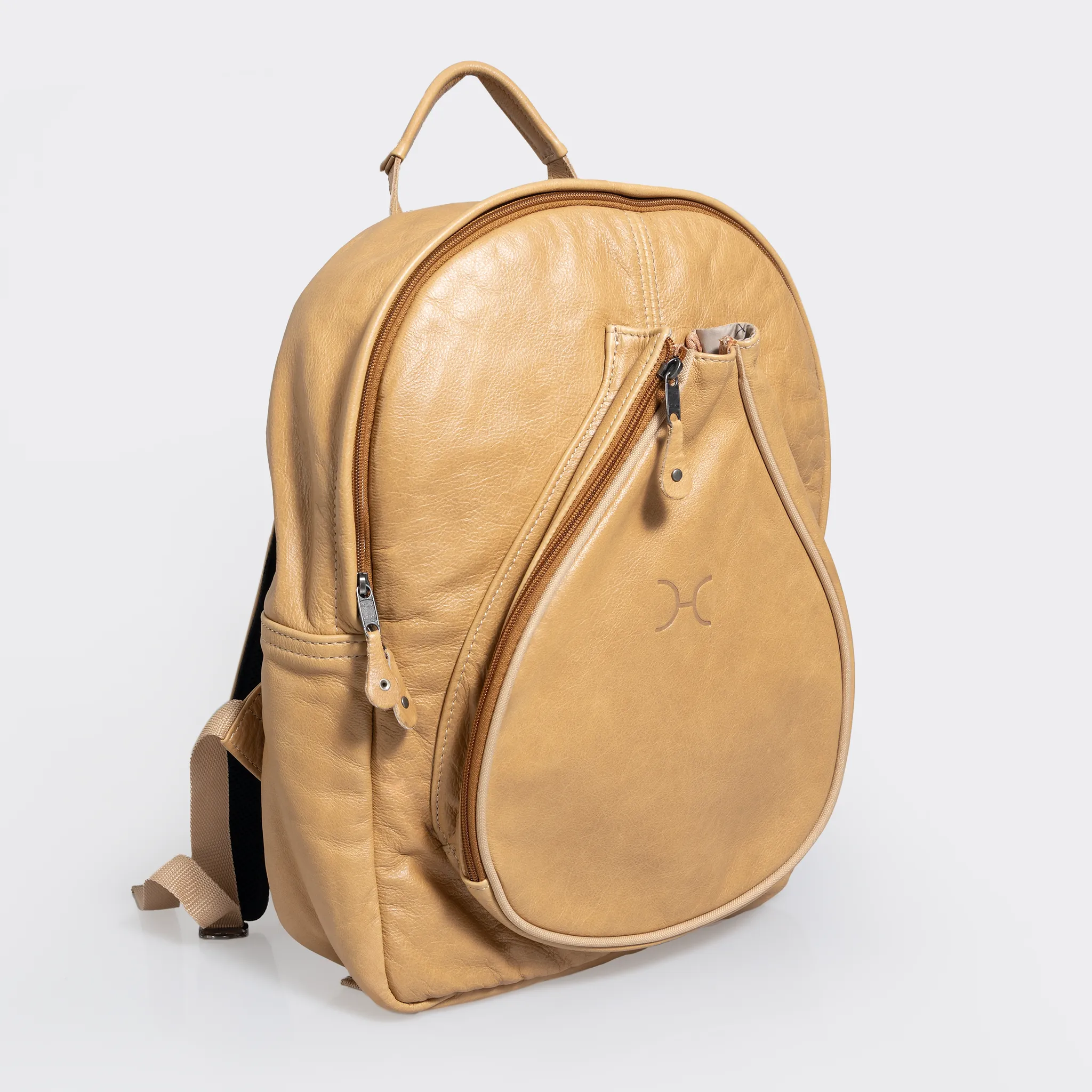 Padel Leather Backpack