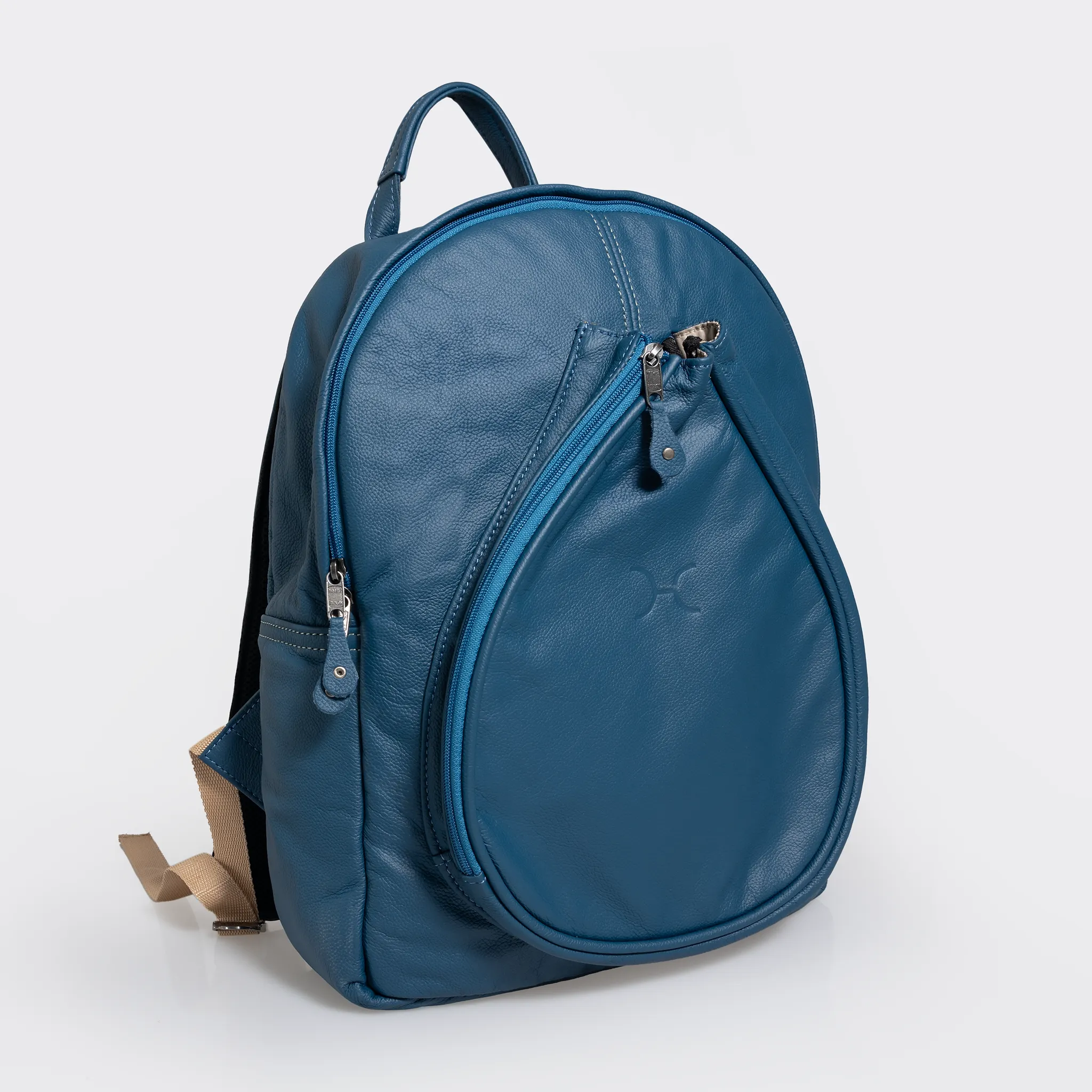 Padel Leather Backpack