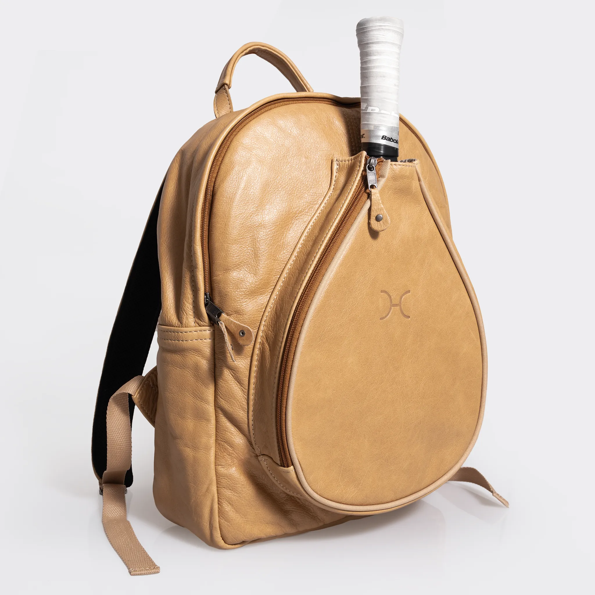 Padel Leather Backpack