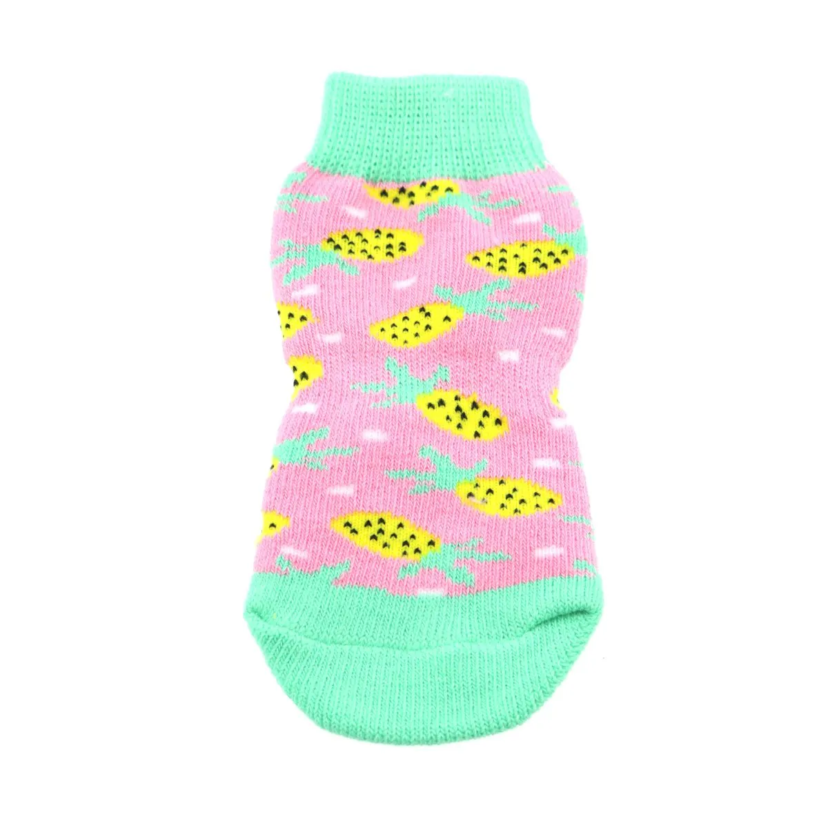 Pink Pineapple Pet Socks