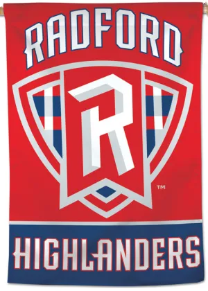 Radford University Highlanders Official NCAA Team Logo NCAA Premium 28x40 Wall Banner - Wincraft Inc.