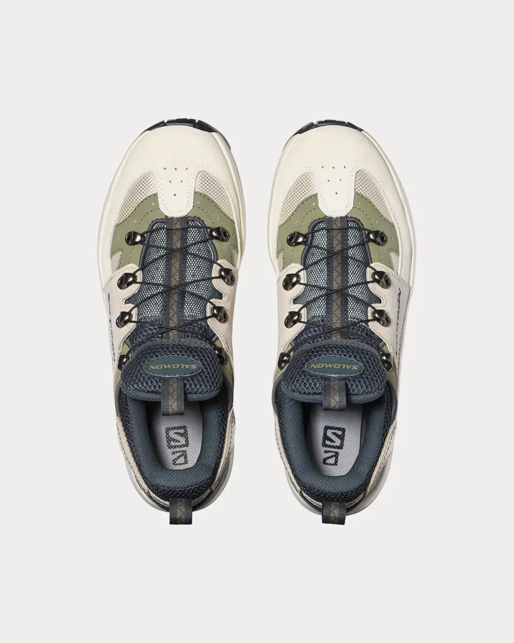 Raid Wing Advanced Ebony / Rainy Day / Deep Lichen Green Low Top Sneakers
