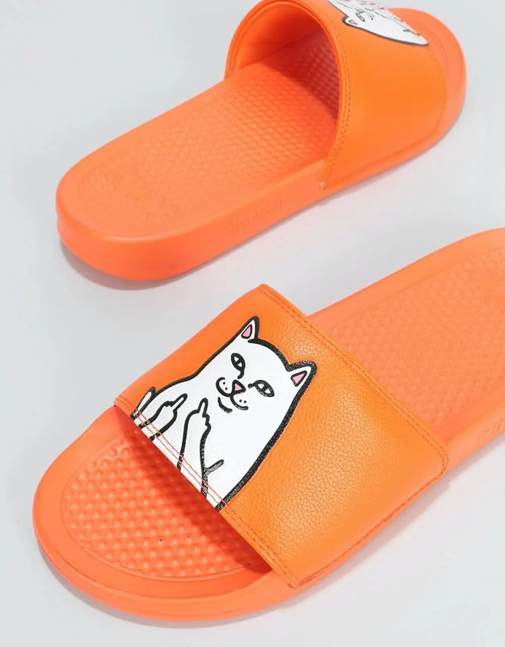 RIPNDIP Lord Nermal Slides - Safety Orange