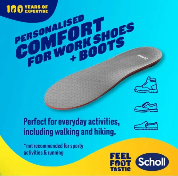 Scholl LiquiFlex Extra Support Insole Large