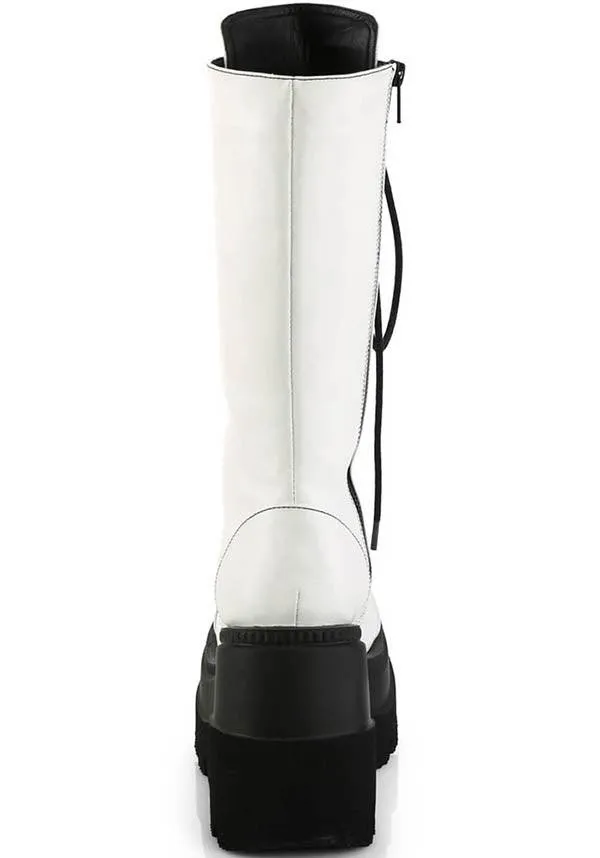 SHAKER-72 [White] | PLATFORM BOOTS [PREORDER]