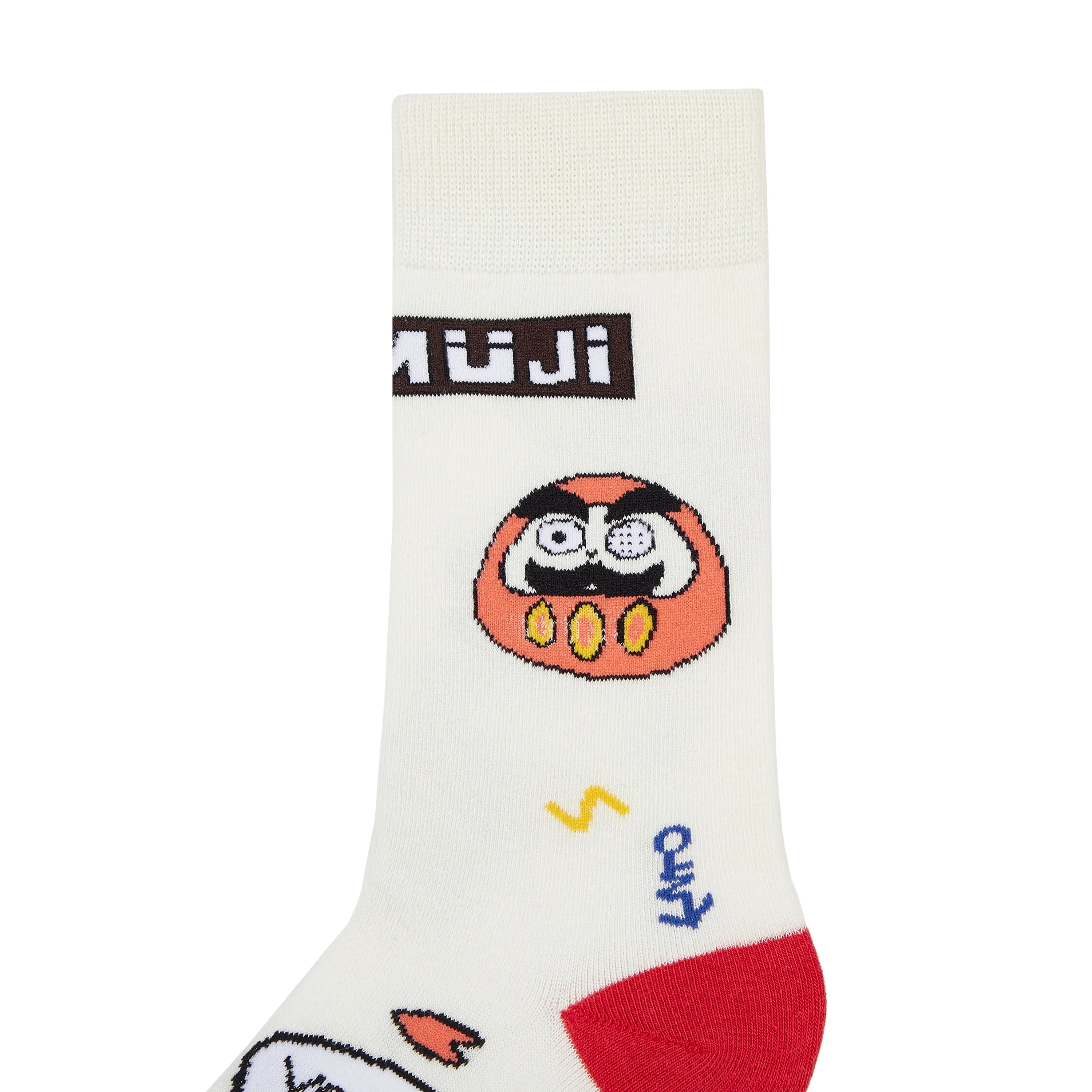 Shinjuku Printed Crew Length Socks