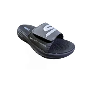 Sketch Max Cushion Slide Grey – Orthopedic Cloud Foam Sandals w/ Arch Support | Unisex Comfort for Home, Gym & Summer | Royal Trend