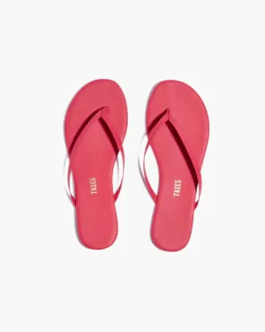 SOLID SLIPPER IN CERISE