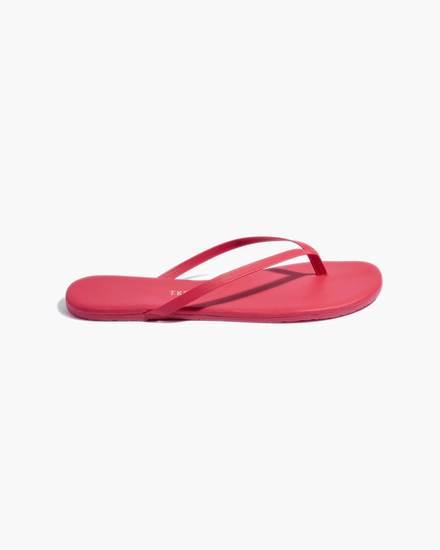 SOLID SLIPPER IN CERISE