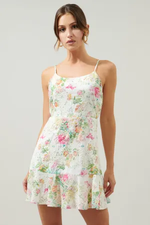 Sommerset Floral Eyelet Mini Dress