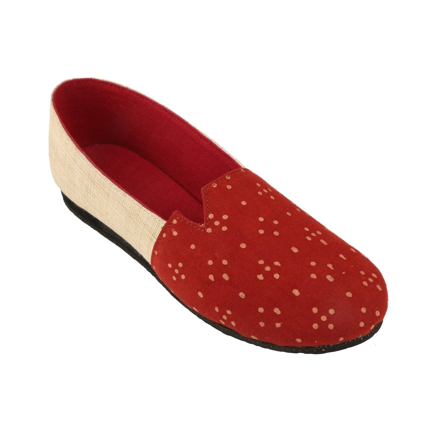 Spotted Carmine | Women's Vegan Shoes