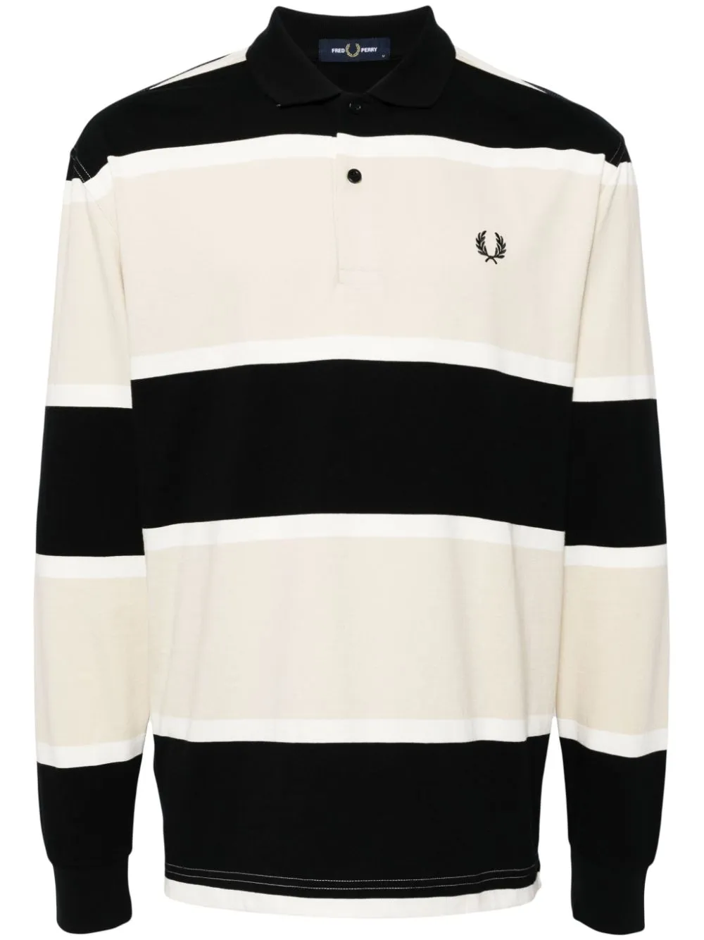 striped polo shirt