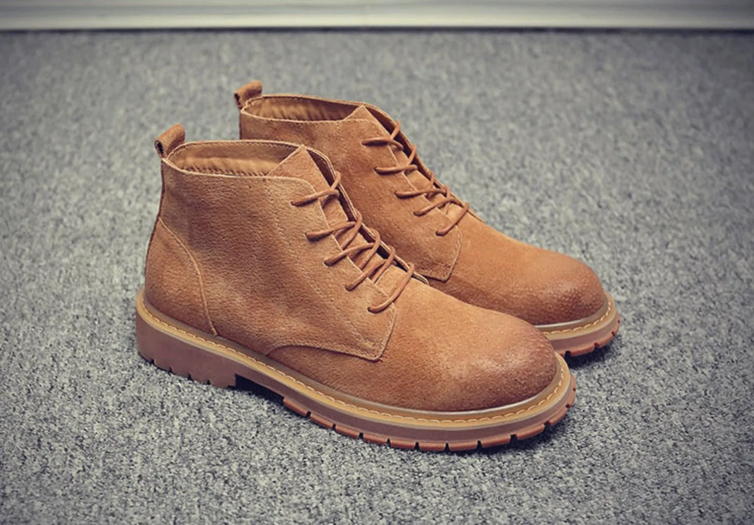 Suede Leather Chukka Boots