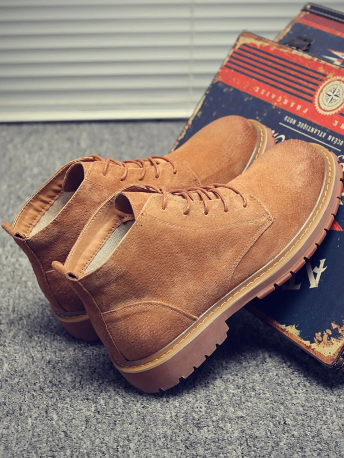 Suede Leather Chukka Boots