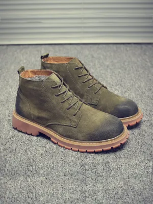 Suede Leather Chukka Boots