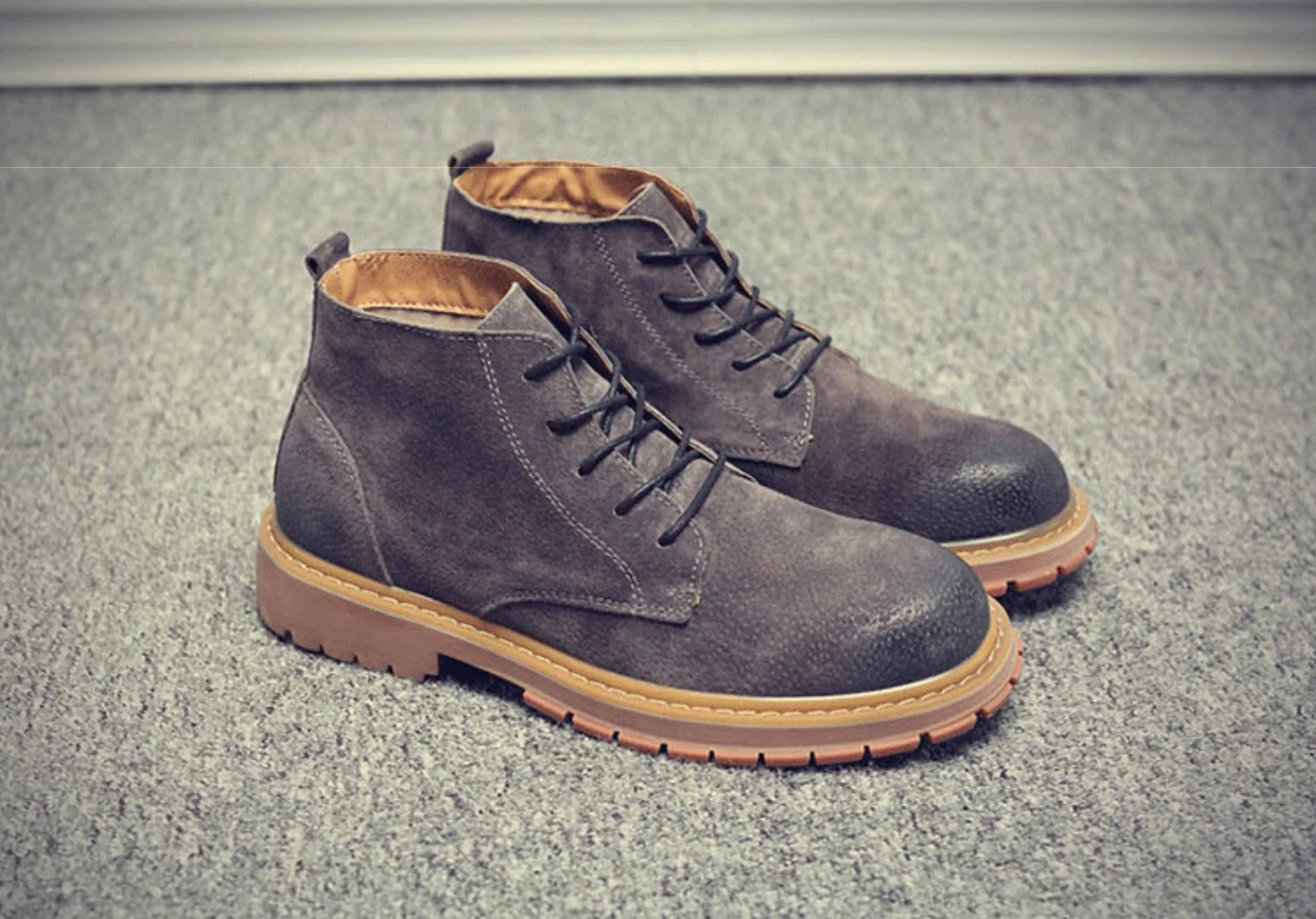 Suede Leather Chukka Boots