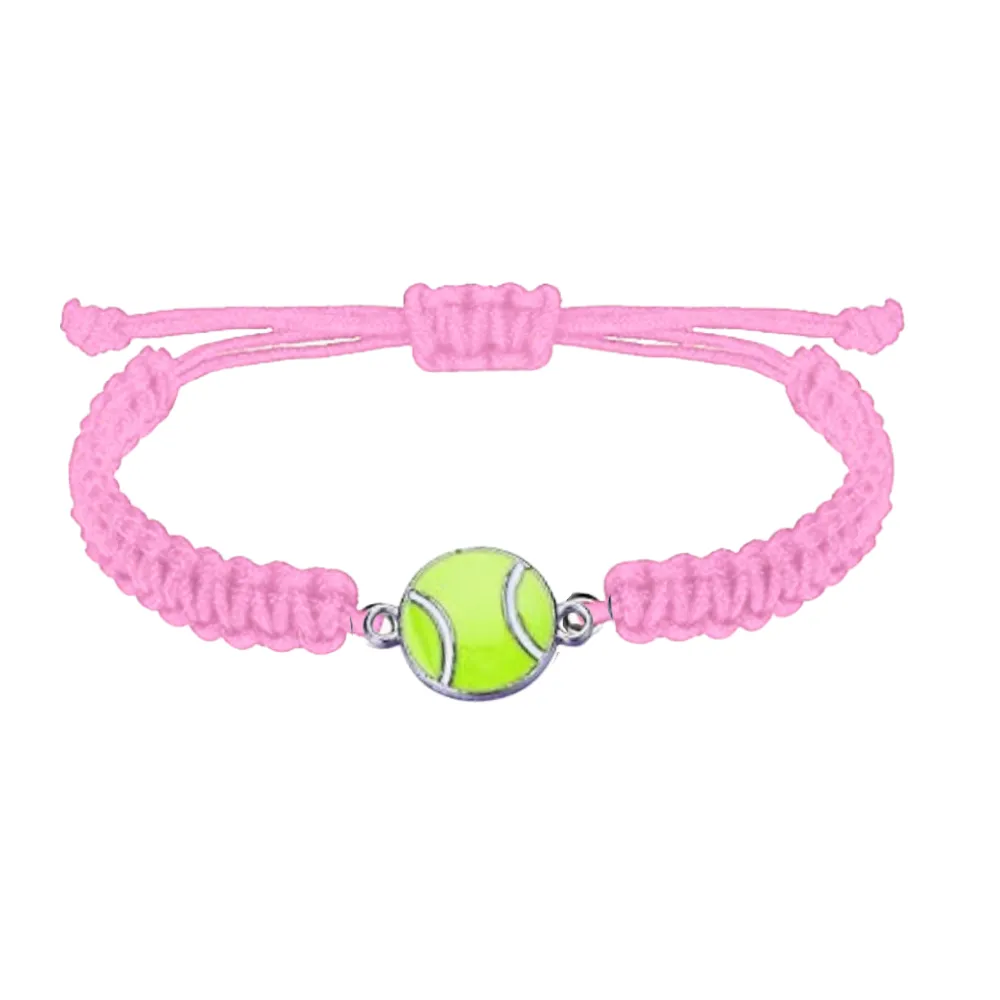 Tennis Ball Rope Bracelet