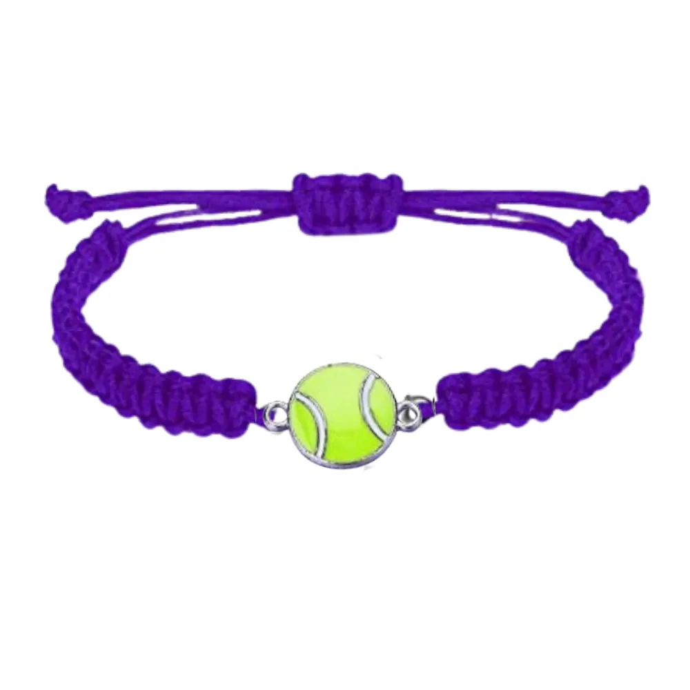 Tennis Ball Rope Bracelet