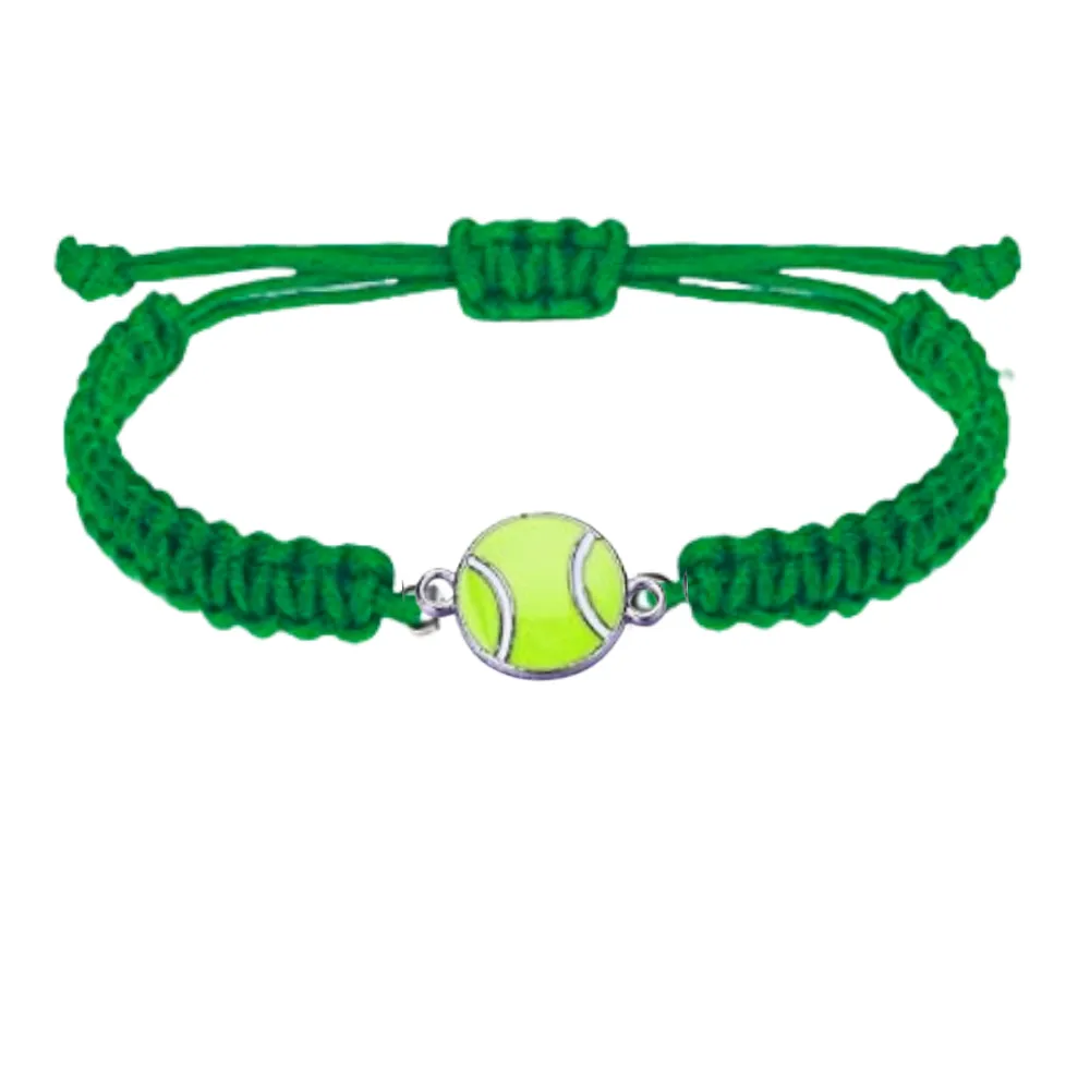 Tennis Ball Rope Bracelet