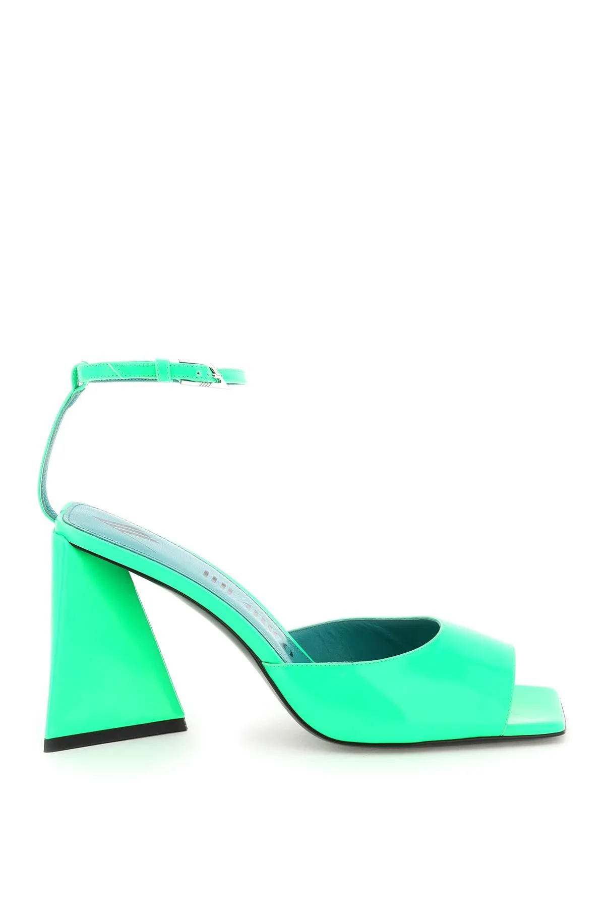 The attico 'piper' patent faux leather sandals