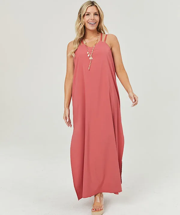 The Savannah Strappy Maxi Bra Dress