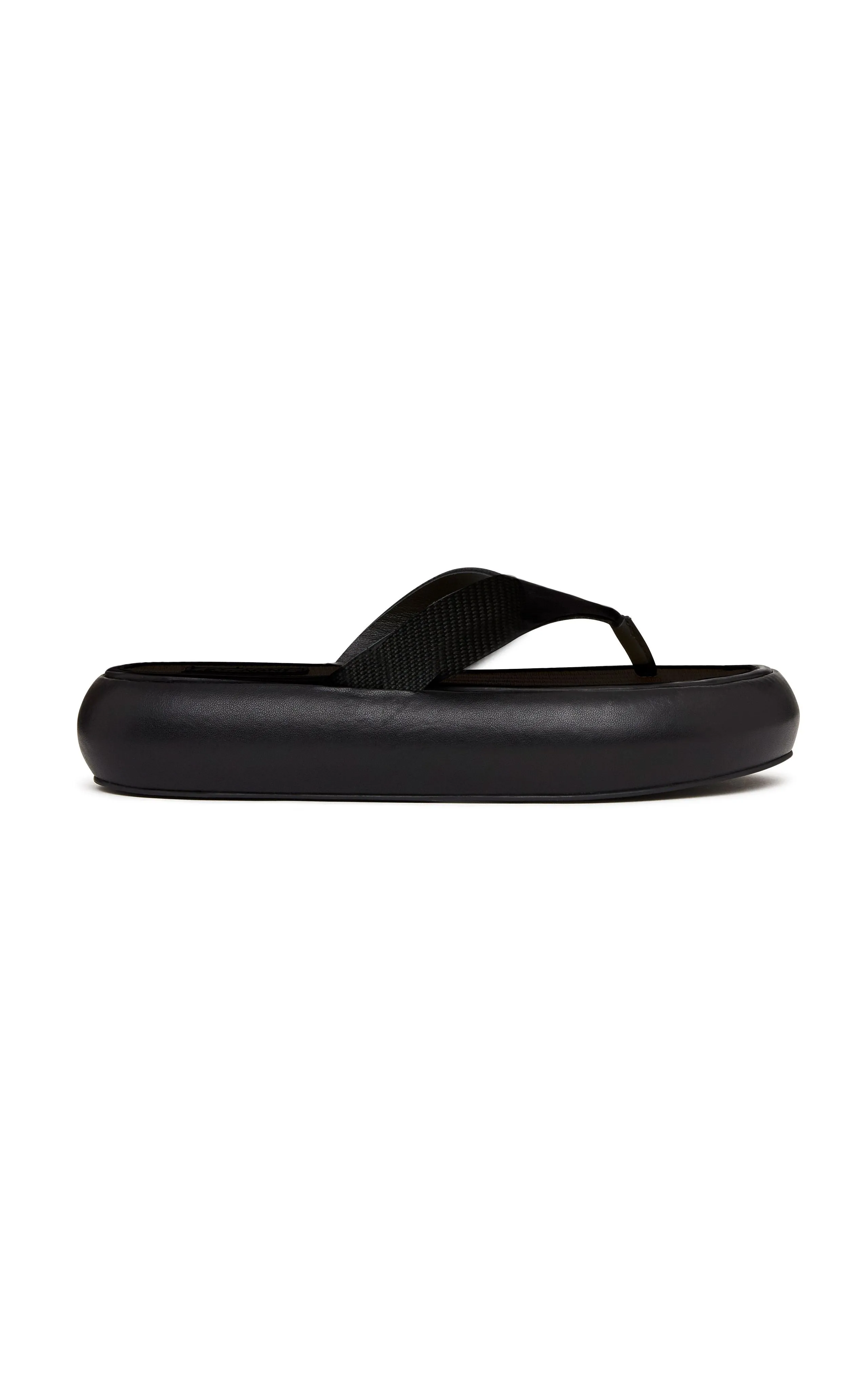 THONG FLATFORM - BLACK