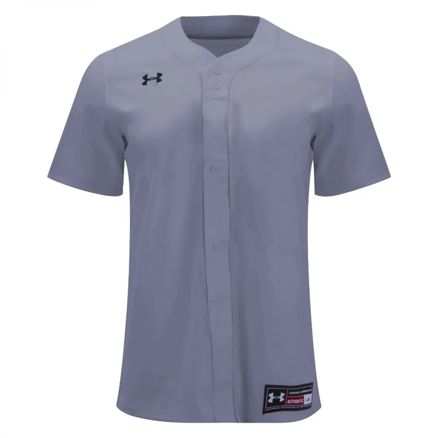 Under Armour Icon Faux Placket Youth Baseball Jersey