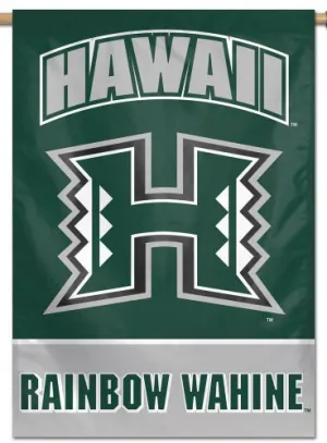 University of Hawaii Rainbow Wahine NCAA Premium 28x40 Wall Banner - Wincraft Inc.