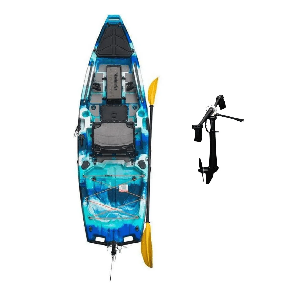 Vanhunks 9'8" Pike Fishing Kayak w/ Optional Drive