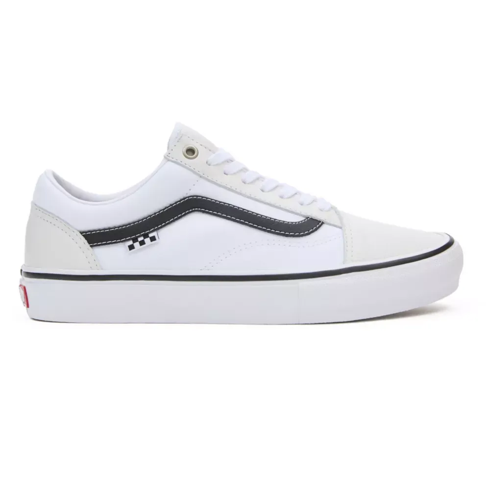 Vans - Skate Old Skool Leather (White/Black)