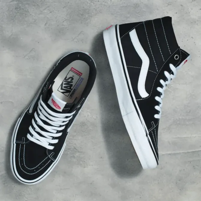 VANS Skate Sk8-Hi Black/White