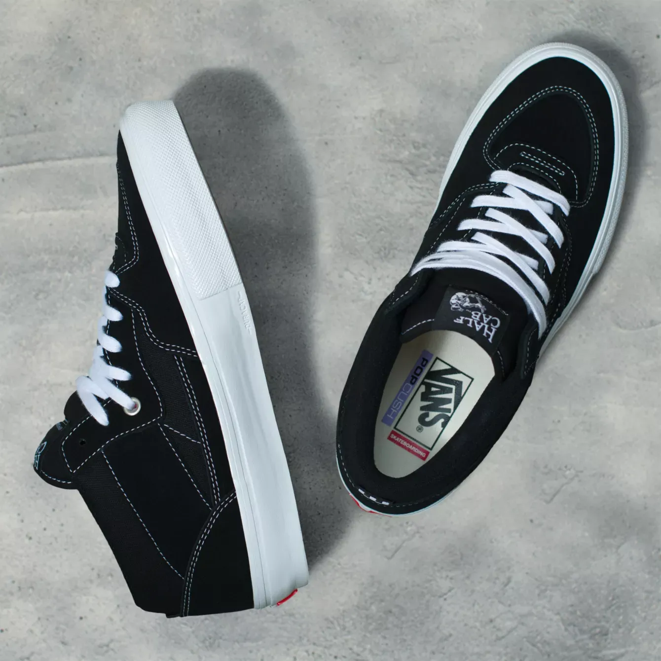 Vans Skate Sk8-Hi Shoe - Black/White