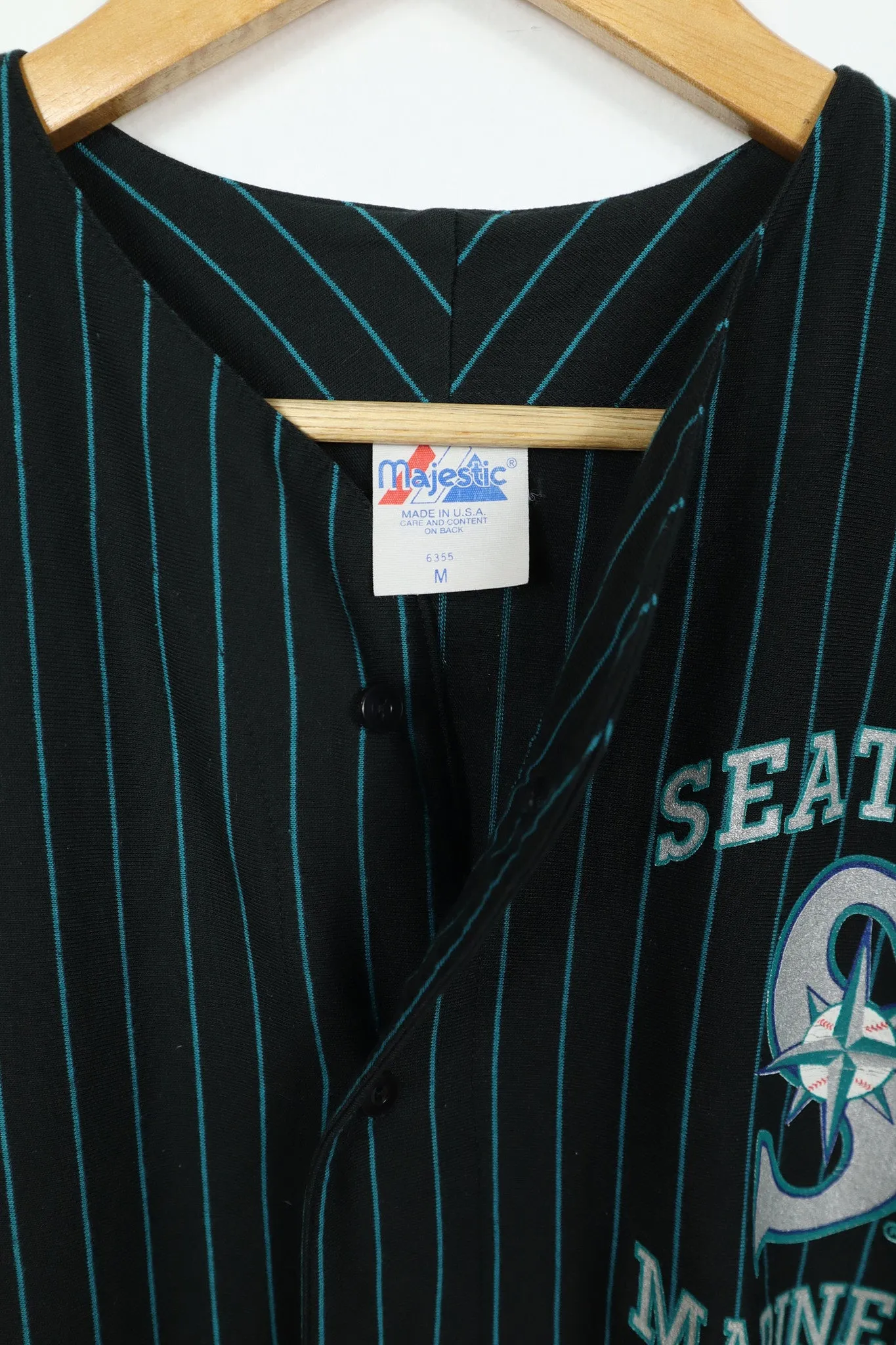 Vintage Seattle Mariners Button-Down Shirt