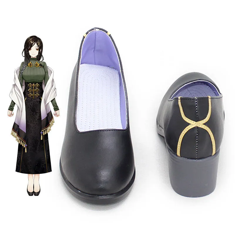 Virtual YouTuber Yaoukoku Shirayuki Tomoe Cosplay Shoes