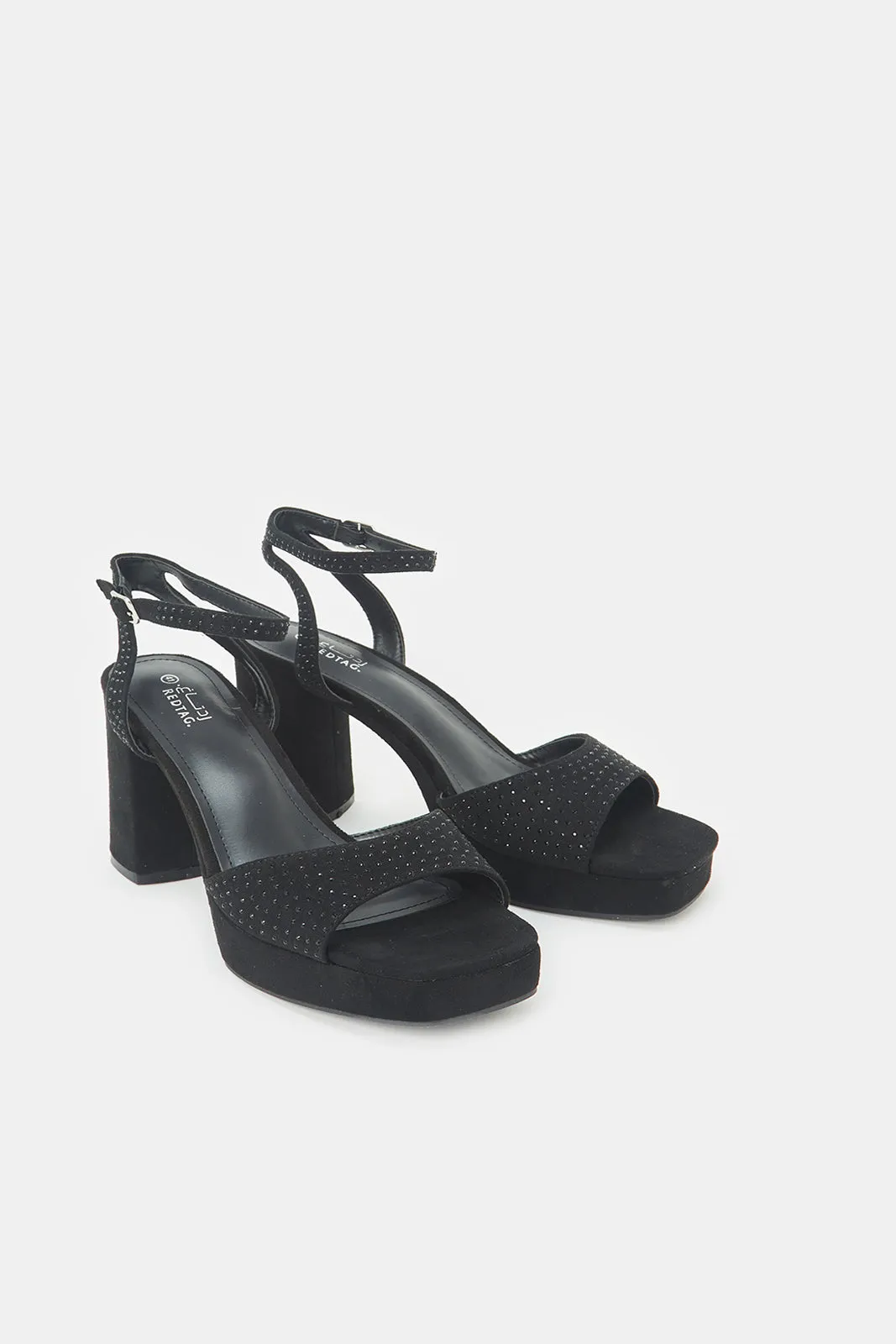 Women Black Platform Sandal