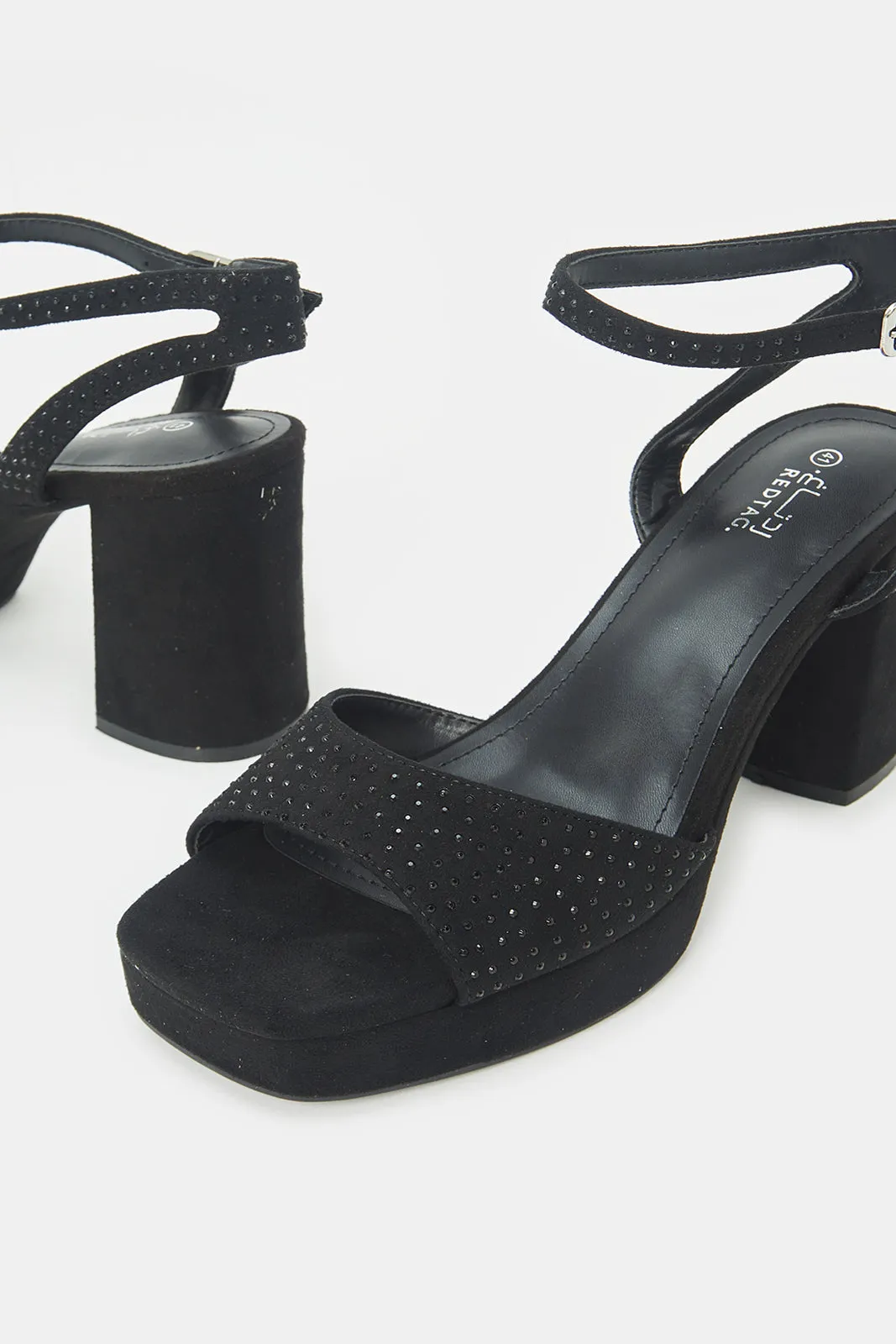 Women Black Platform Sandal