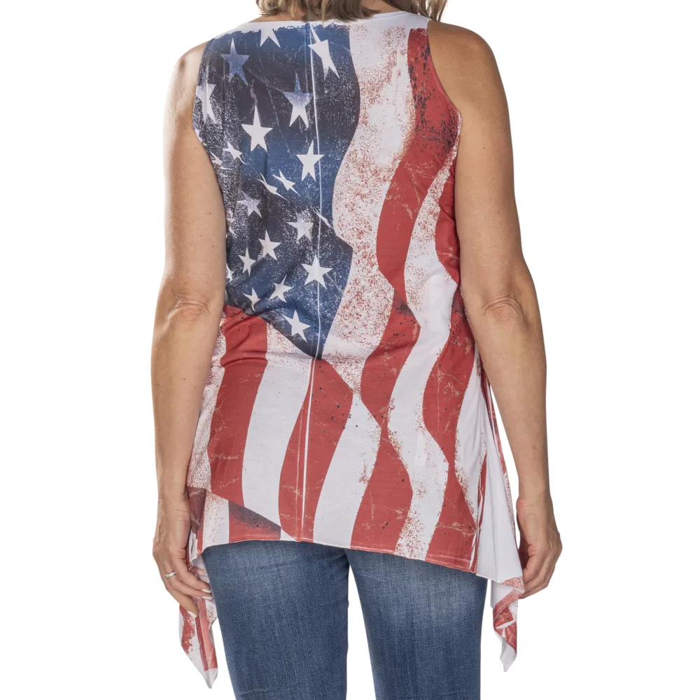 Women's Made in USA Sharkbite Tank Top