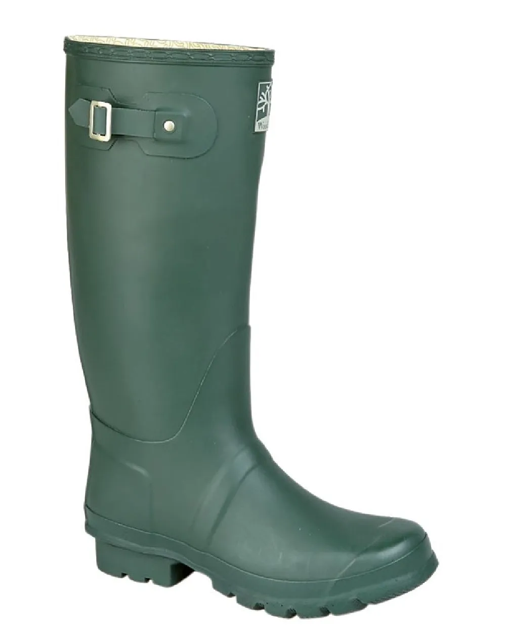 Woodland Wide Fit Quality Strap Wellingtons