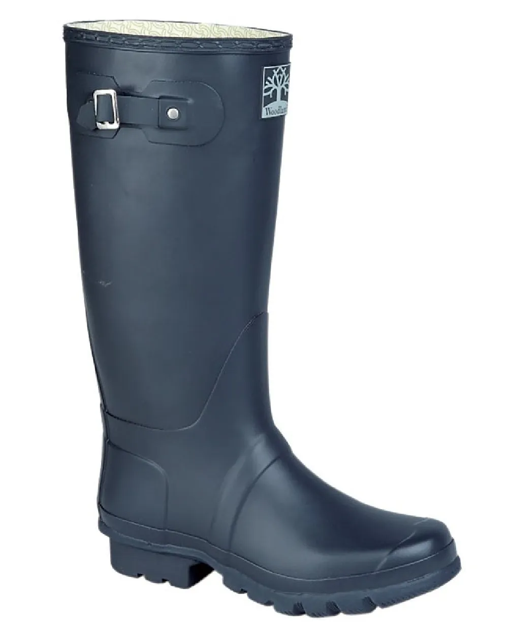 Woodland Wide Fit Quality Strap Wellingtons