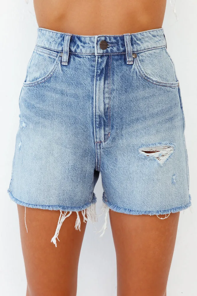 WRANGLER Love Song Shorts Denim